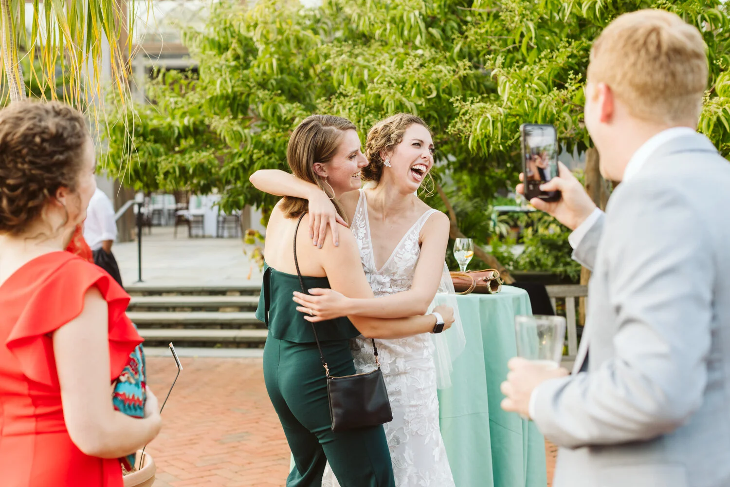 Tower Hill Botanic Garden — wedding day photograph