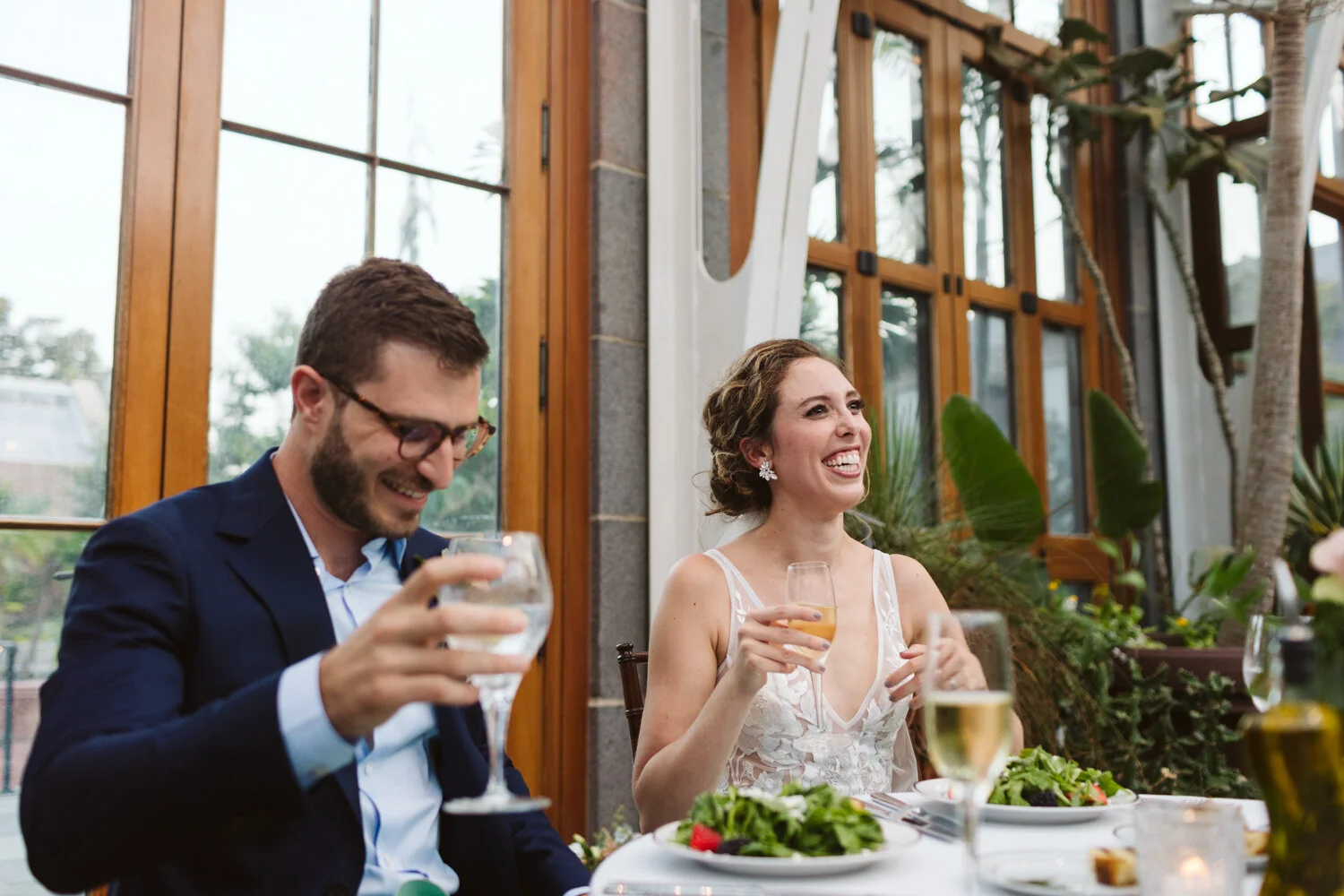 Tower Hill Botanic Garden — wedding photograph