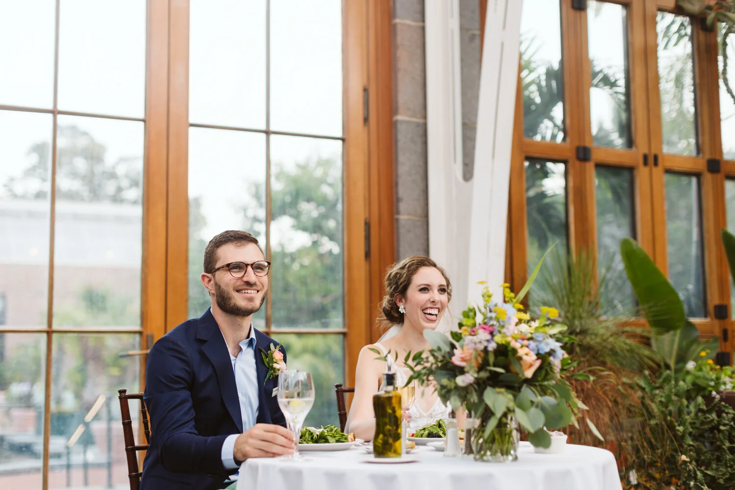 Tower Hill Botanic Garden — documentary wedding photograph