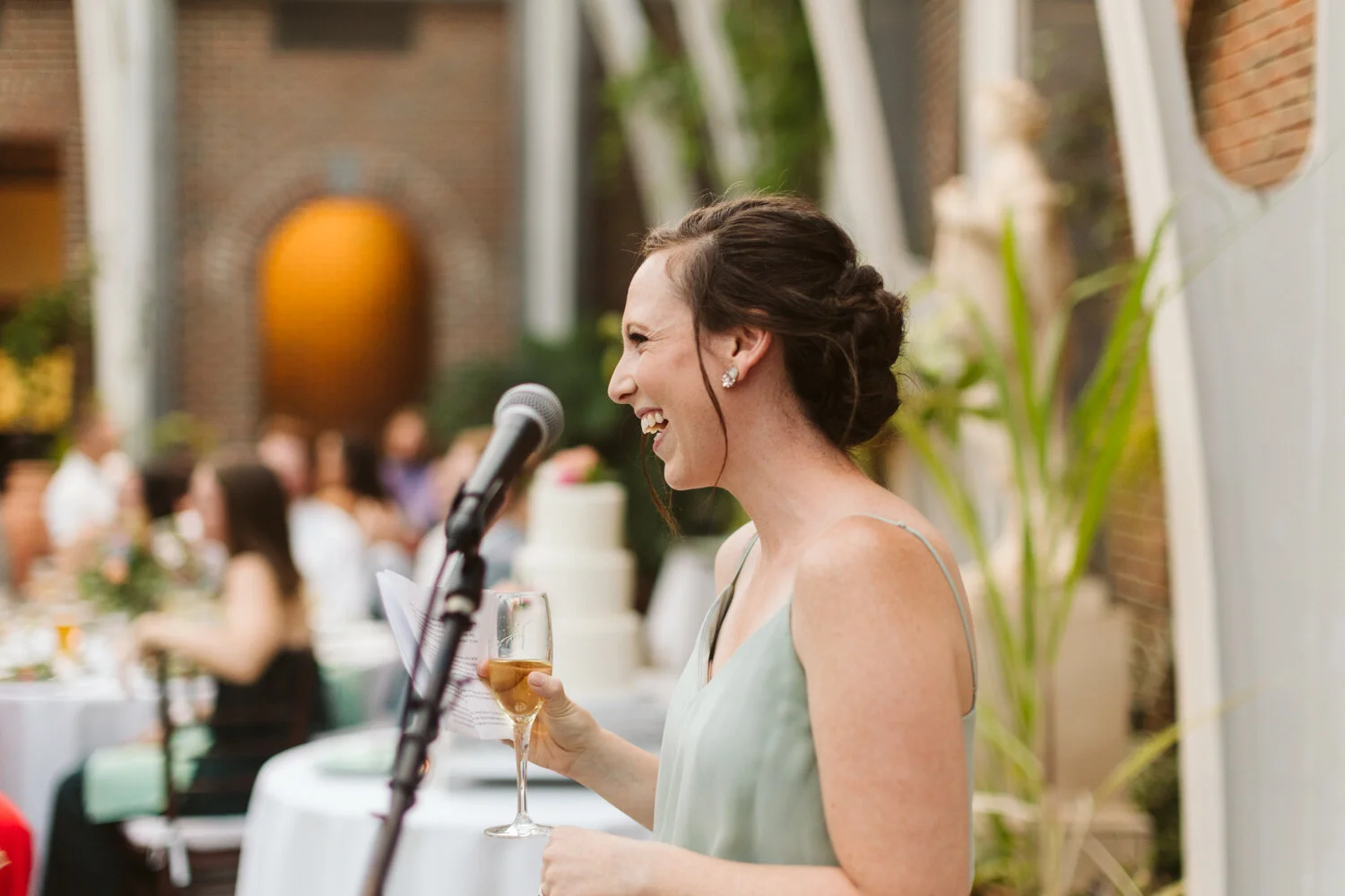 Tower Hill Botanic Garden — wedding day photograph