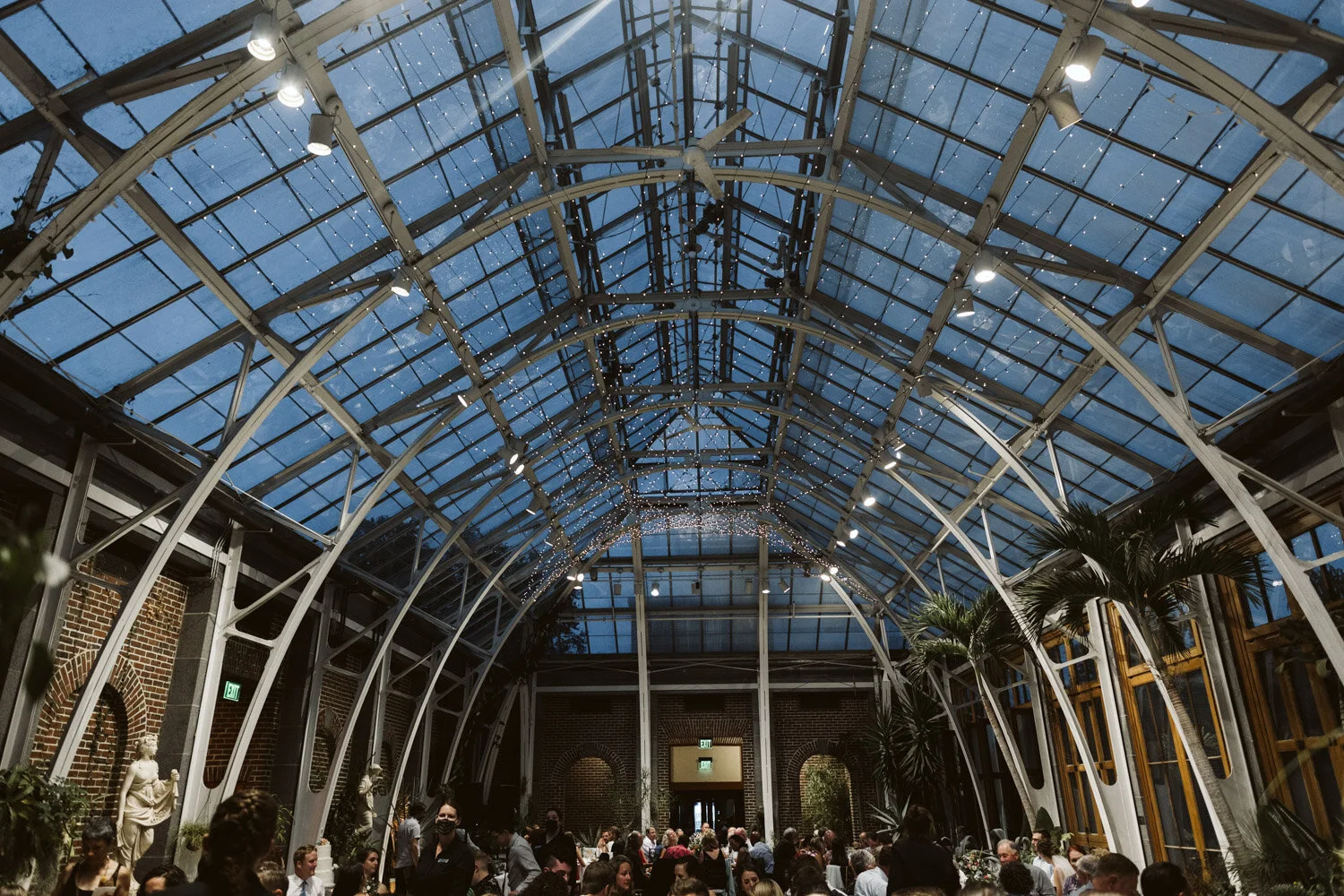 Tower Hill Botanic Garden — documentary wedding photograph