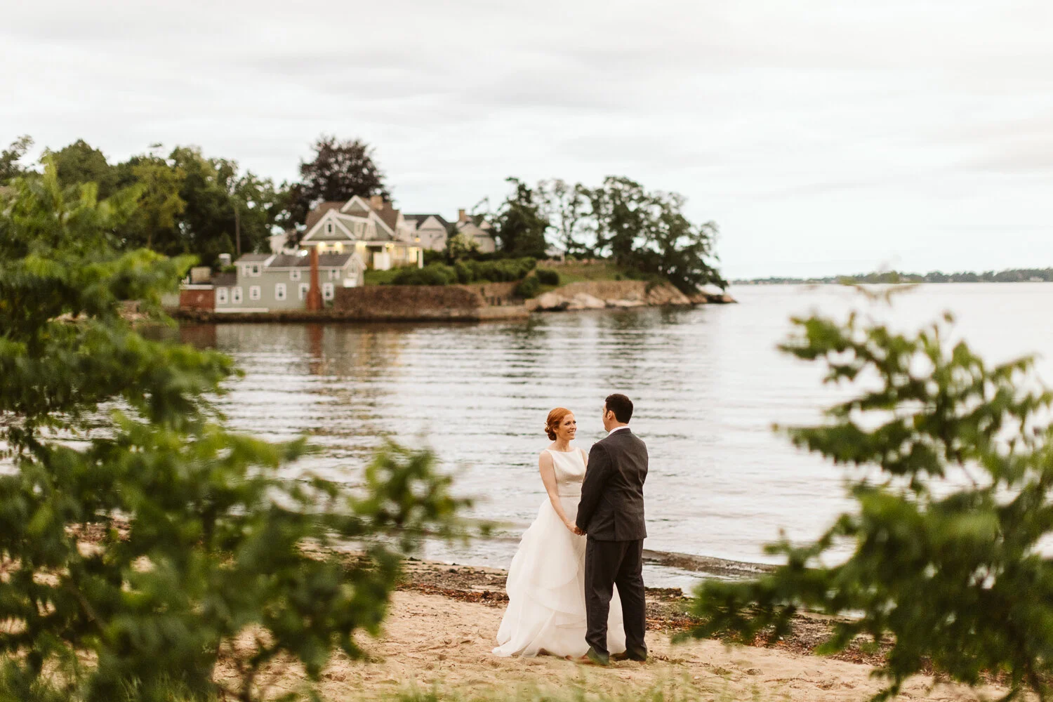Tupper Manor, in Beverly MA — documentary wedding photograph