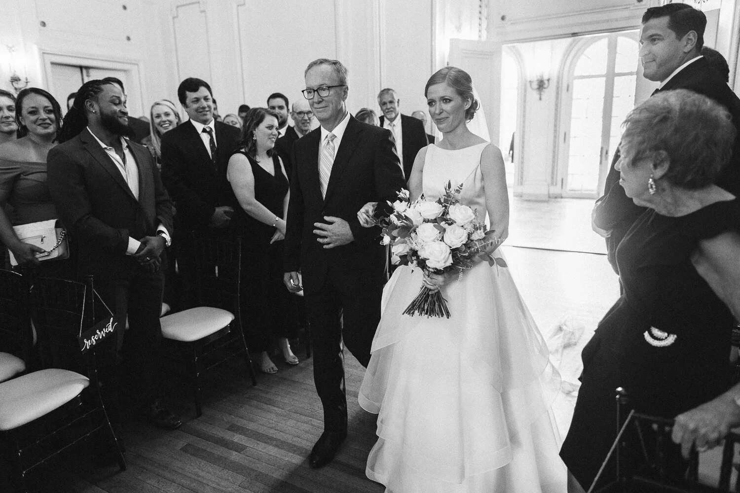 Tupper Manor, in Beverly MA — candid wedding moment