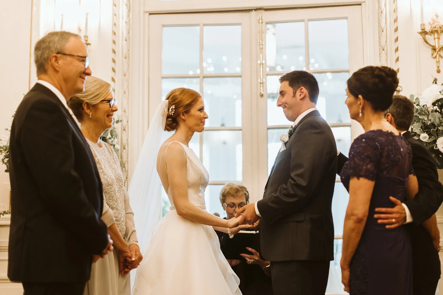 Tupper Manor, in Beverly MA — wedding day photograph