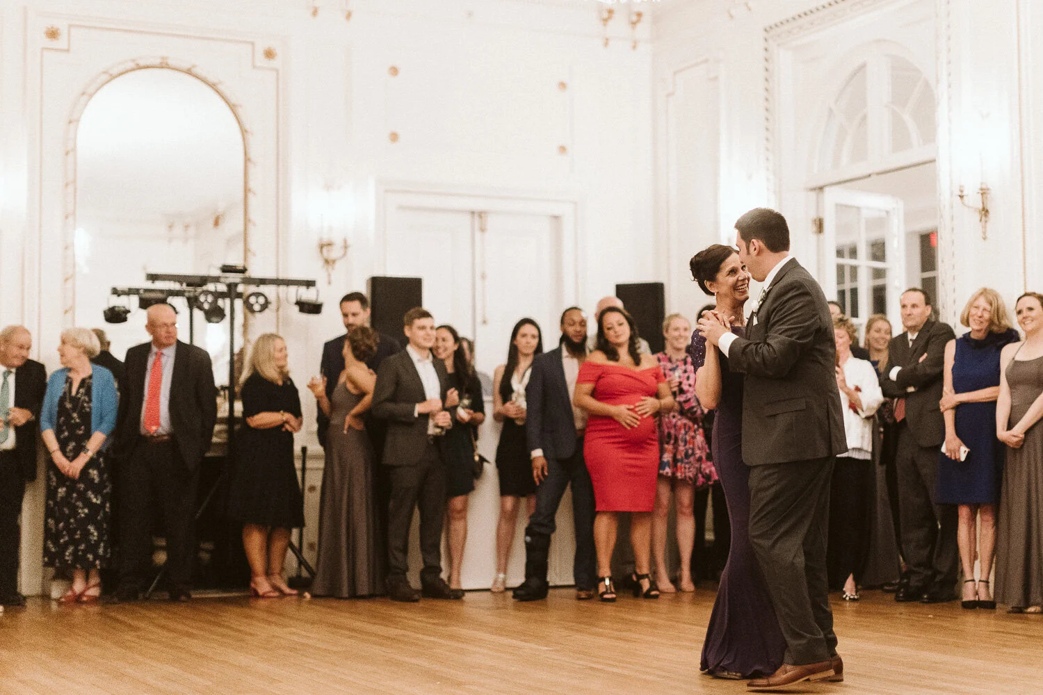 Tupper Manor, in Beverly MA — wedding photograph