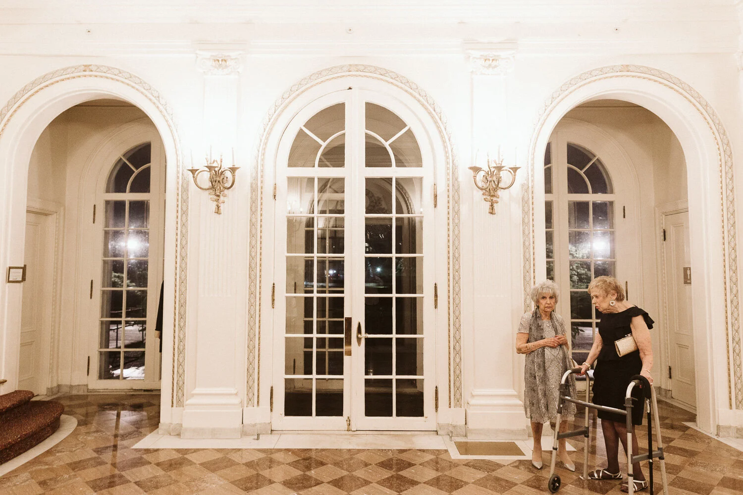 Tupper Manor, in Beverly MA — candid wedding moment