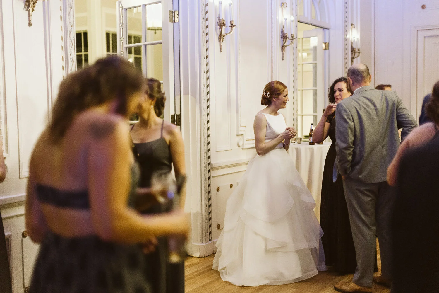 Tupper Manor, in Beverly MA — documentary wedding photograph