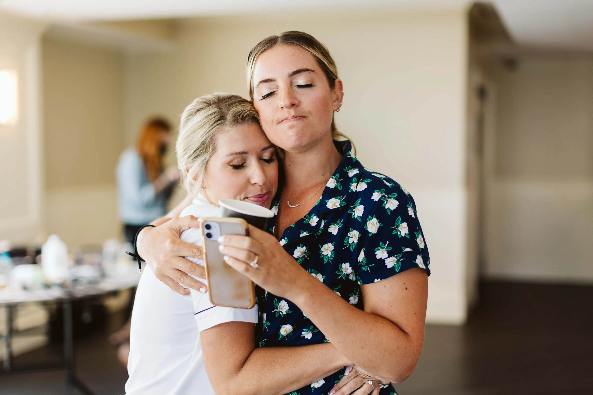 Nantasket Beach Resort — candid wedding moment