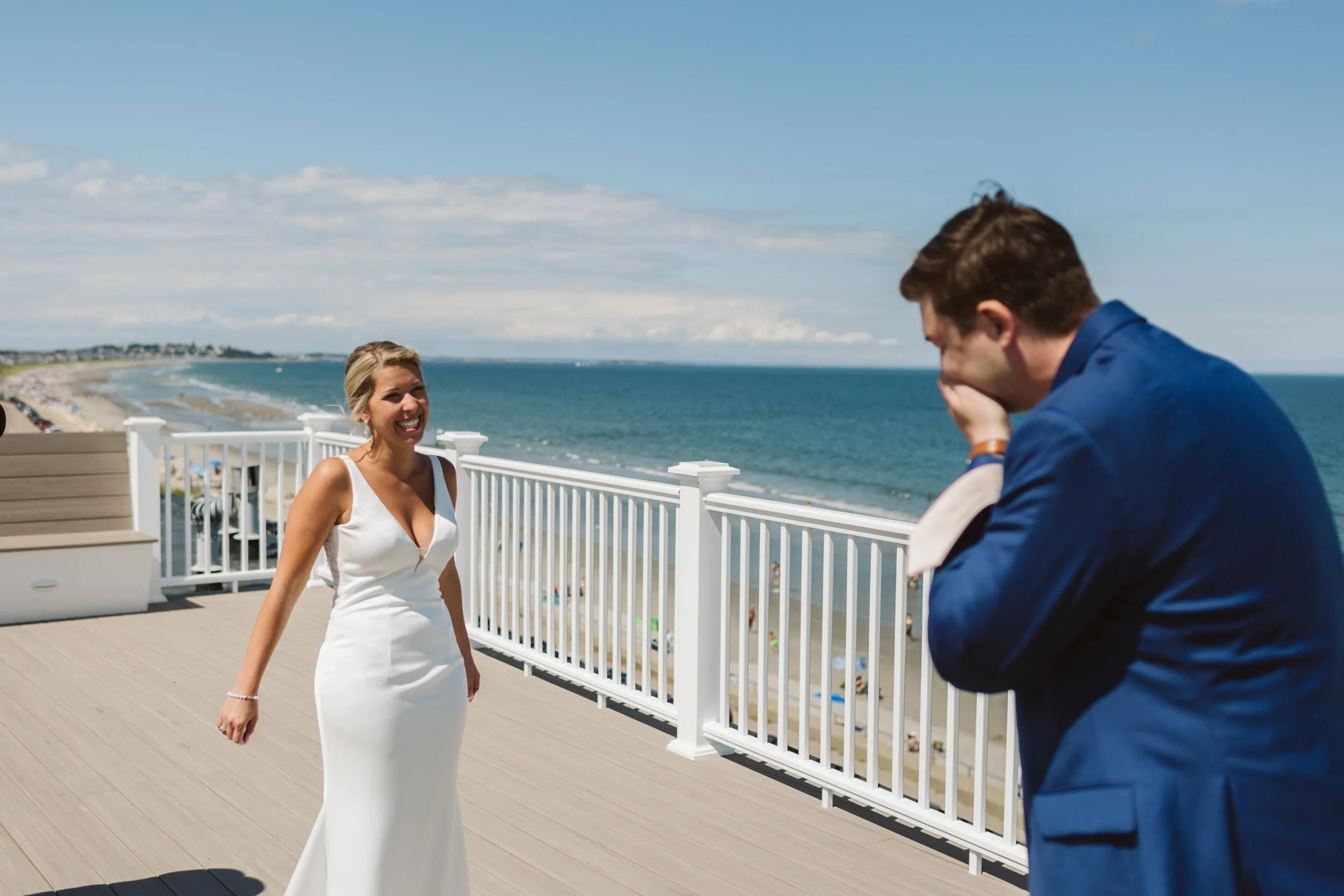 Nantasket Beach Resort — documentary wedding photograph