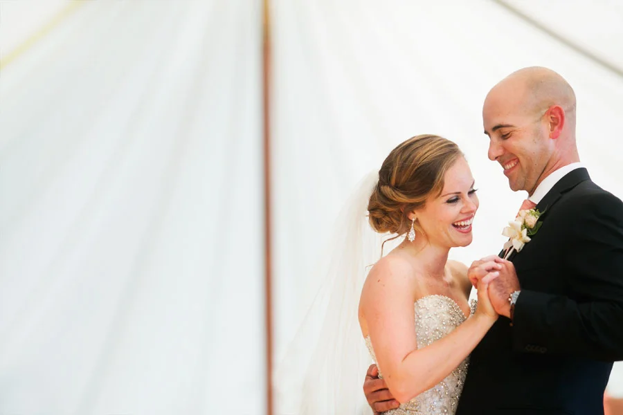 Documentary wedding photograph