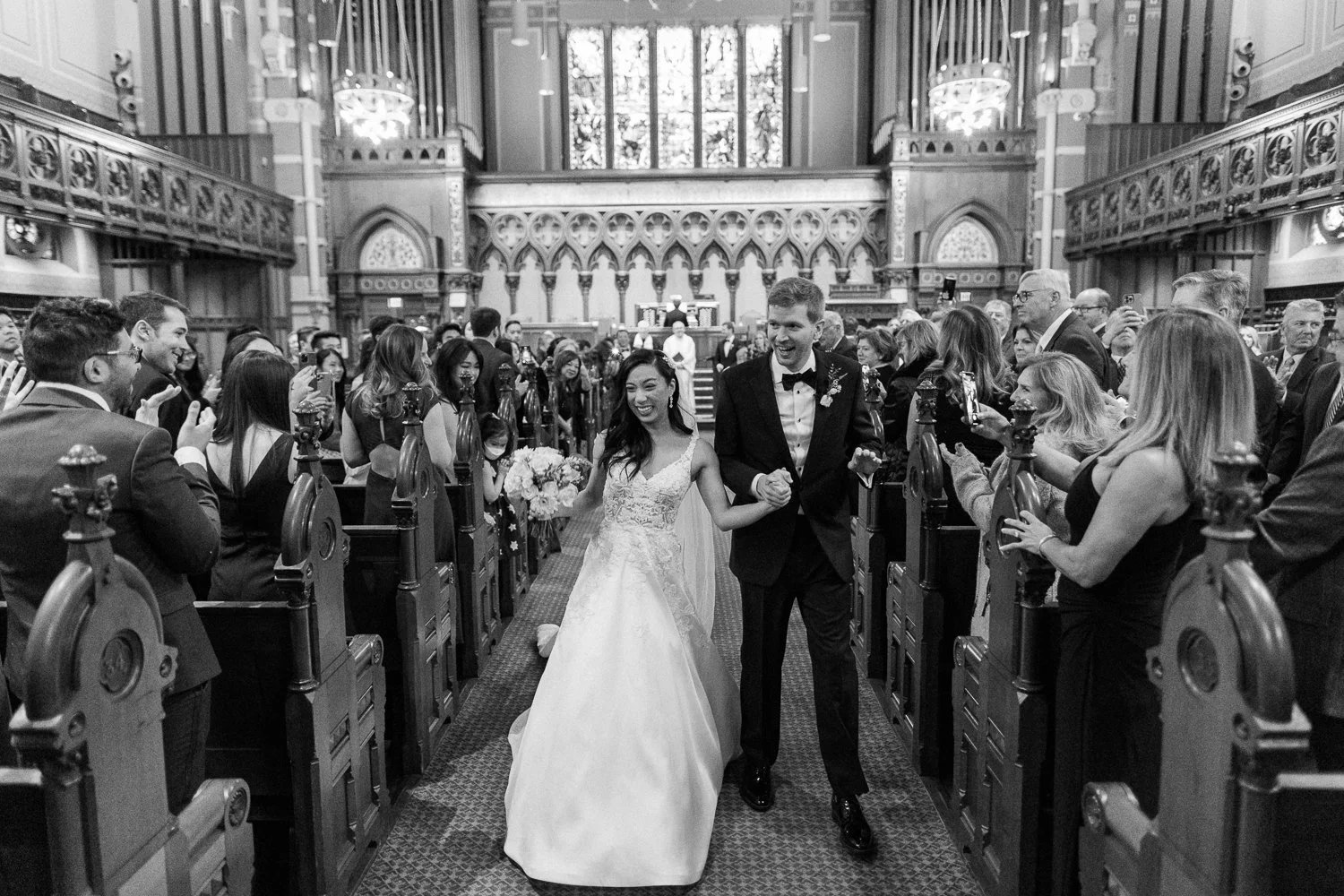 A Downtown Boston Wedding at The Fairmont Copley — wedding photograph