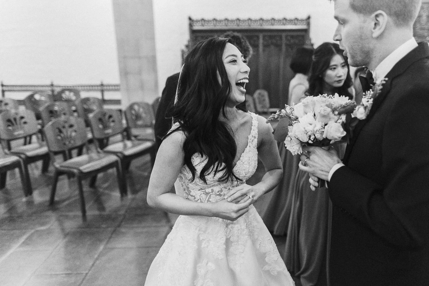 A Downtown Boston Wedding at The Fairmont Copley — documentary wedding photograph