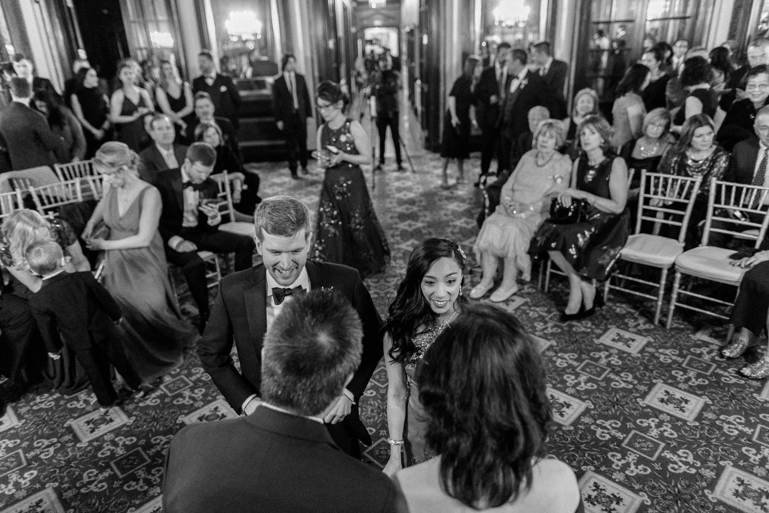 A Downtown Boston Wedding at The Fairmont Copley — wedding photography by Mark Davidson