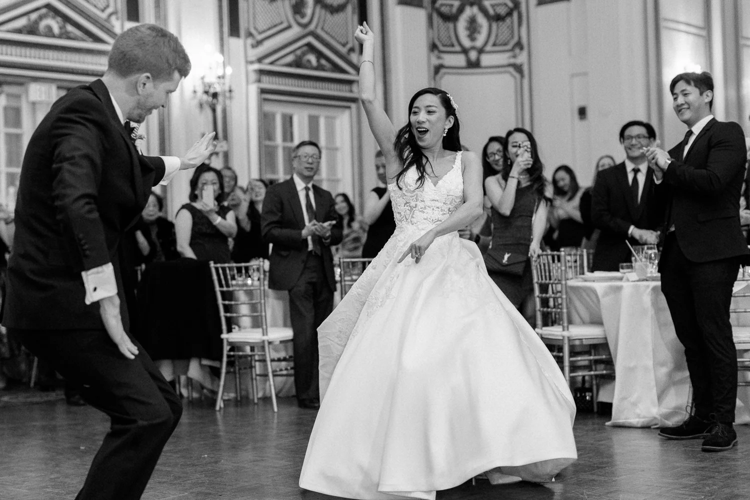 A Downtown Boston Wedding at The Fairmont Copley — wedding day photograph