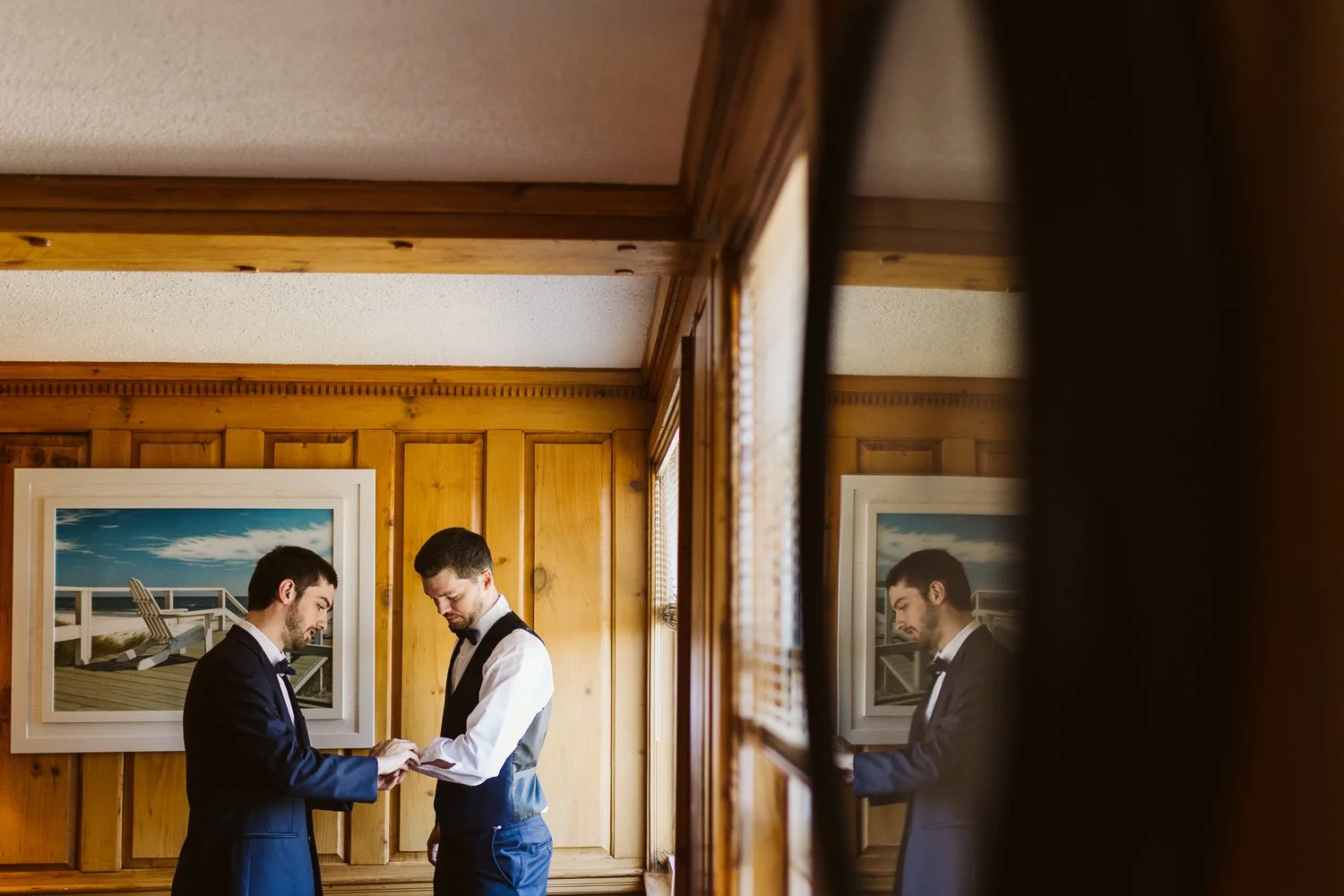 Wychmere Beach Club — wedding photography by Mark Davidson