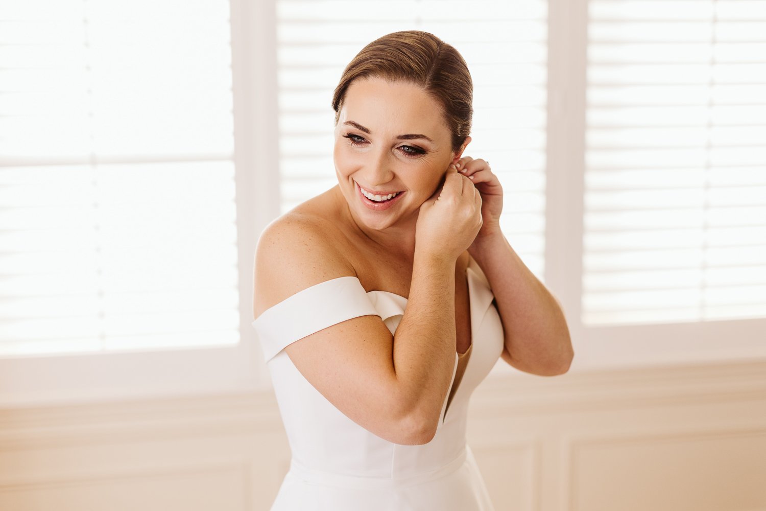 Wychmere Beach Club — candid wedding moment