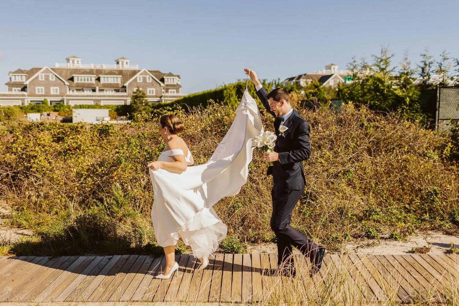 Wychmere Beach Club — wedding photography by Mark Davidson
