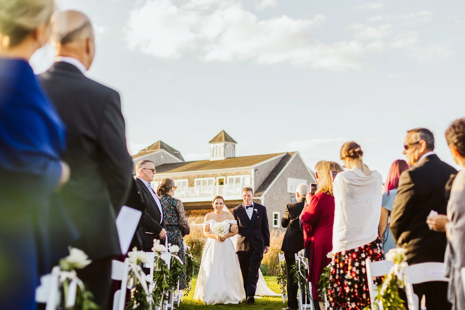 Wychmere Beach Club — wedding photography by Mark Davidson