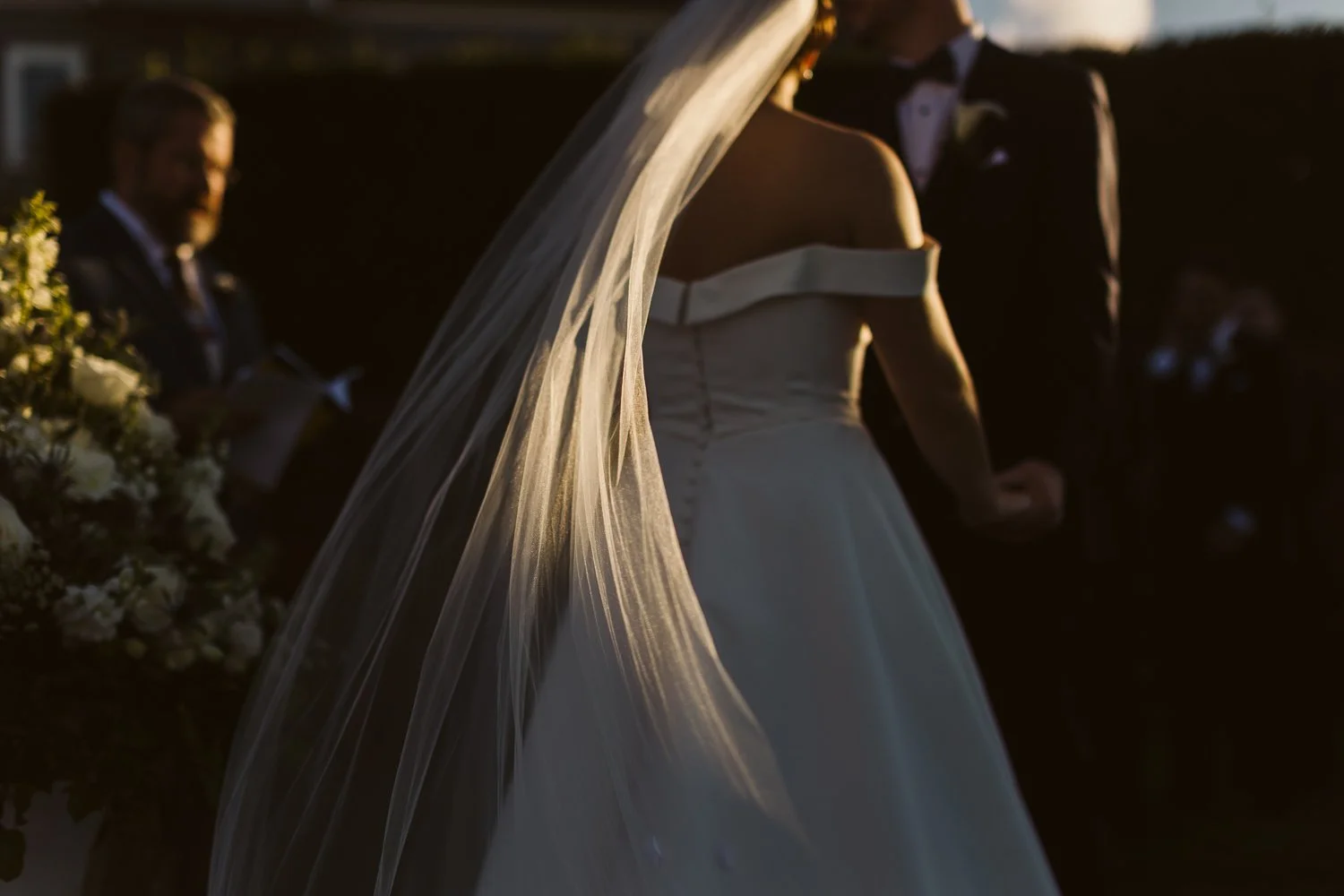 Wychmere Beach Club — candid wedding moment