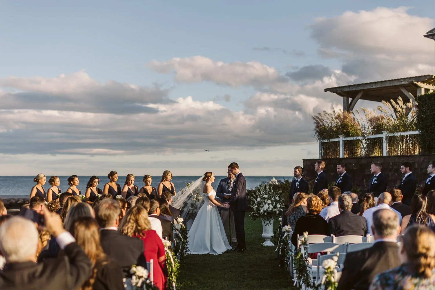 Wychmere Beach Club — wedding day photograph