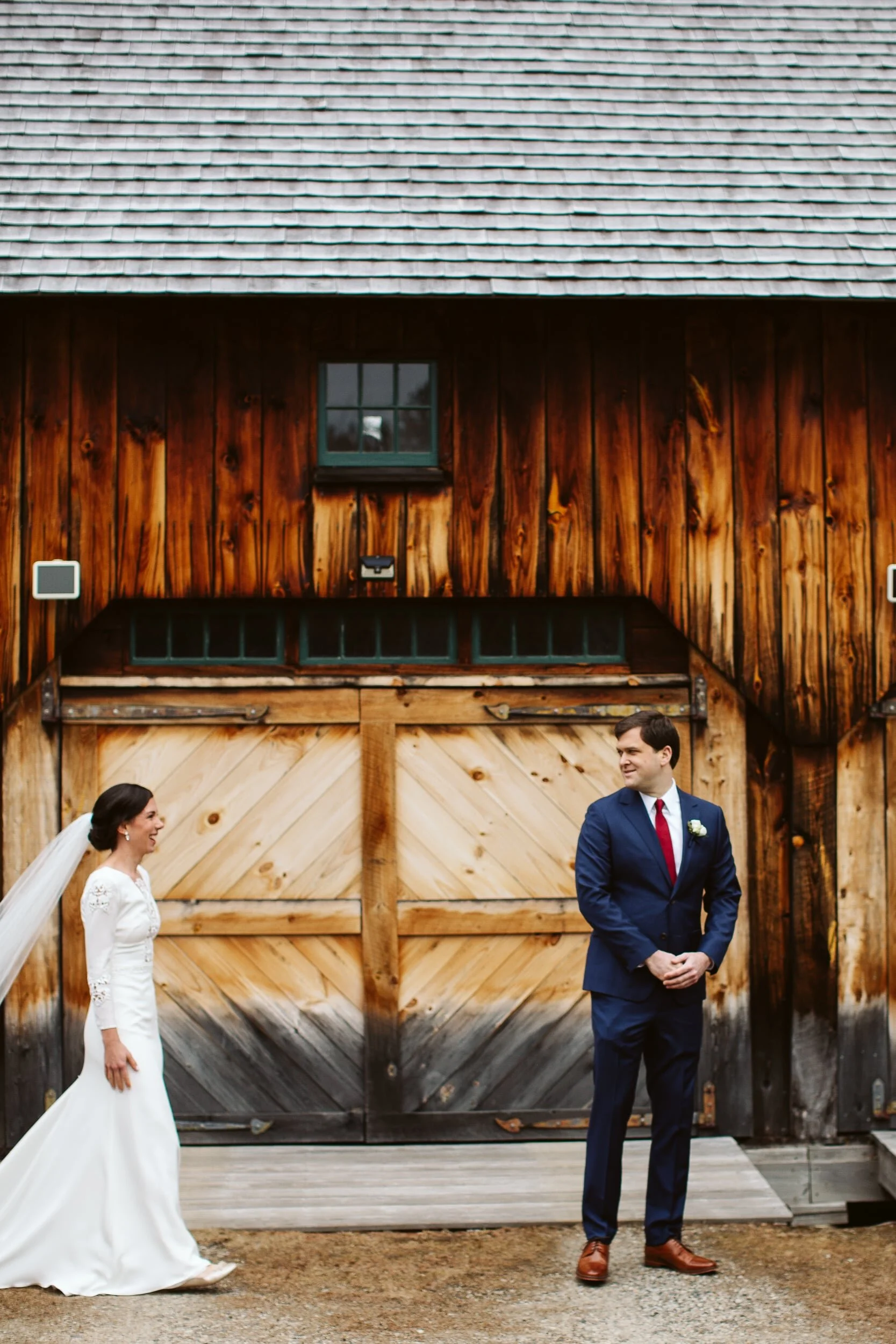 Winter Wedding at York Harbor Inn — wedding day photograph