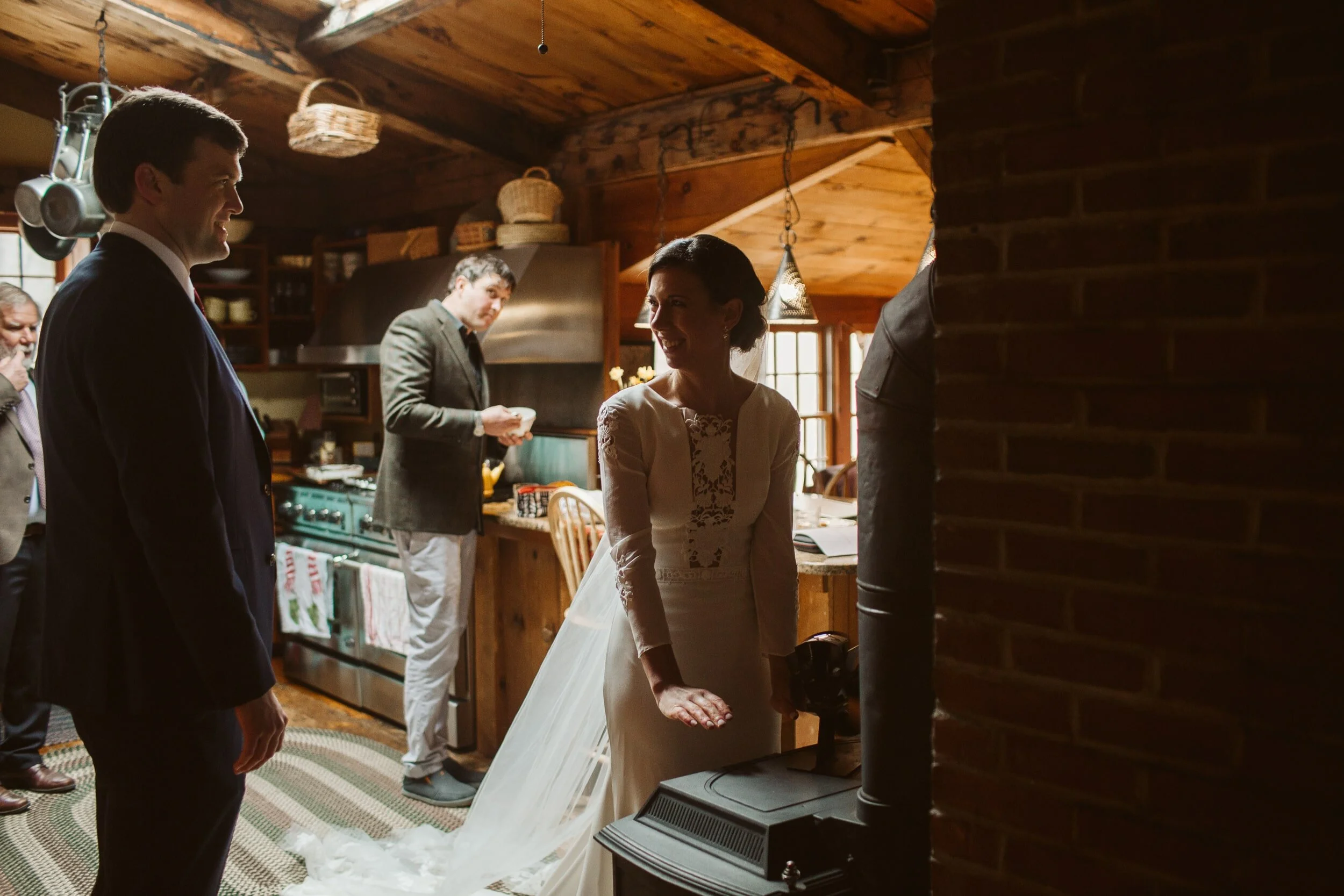 Winter Wedding at York Harbor Inn — documentary wedding photography
