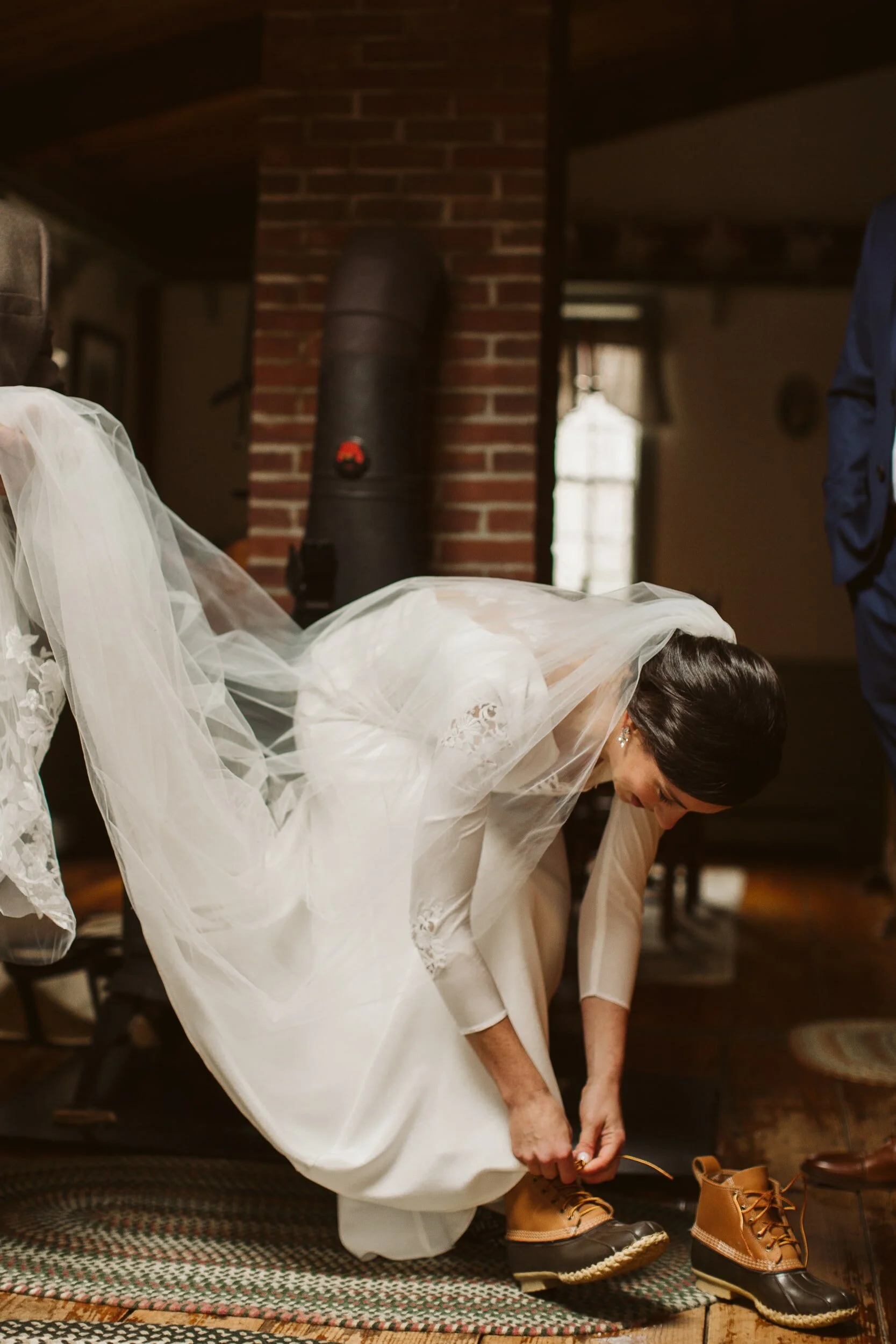 Winter Wedding at York Harbor Inn — wedding photograph