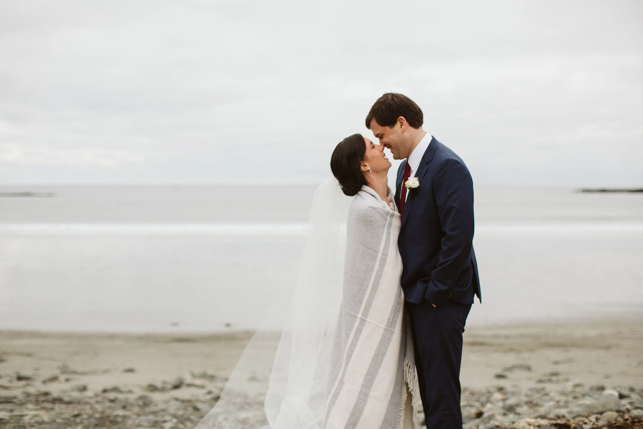 Winter Wedding at York Harbor Inn — wedding day photograph