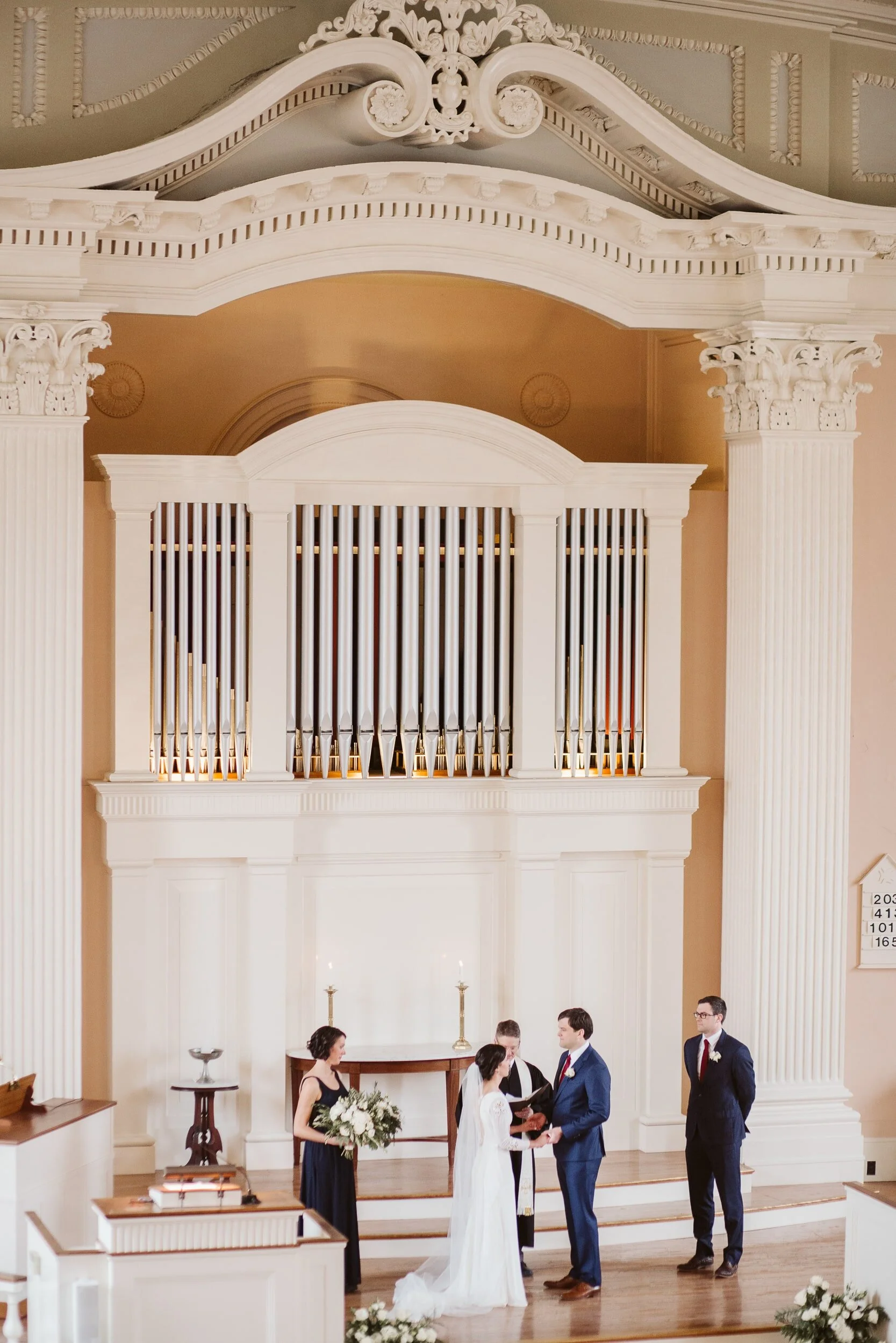 Winter Wedding at York Harbor Inn — documentary wedding photograph