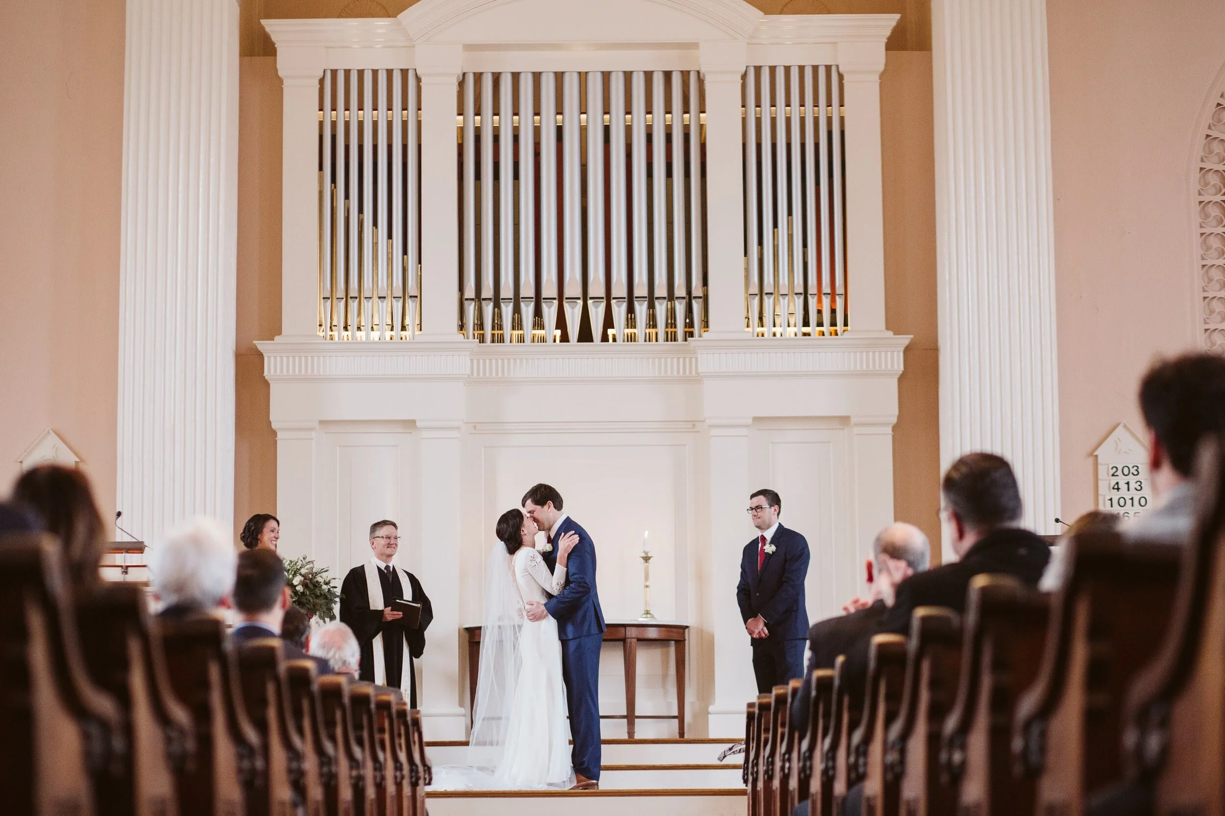 Winter Wedding at York Harbor Inn — wedding day photograph